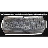 Keyboard Cover for Logitech K800 Keyboard; Keeps Out Dirt Dust Liquids and Contaminants - Keyboard not Included