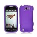 HTC myTouch 4G Slide (T-Mobile) Rubberized Snap On Protector Hard Case, Purple