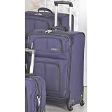 Leisure Luggage 24 Inch Purple Spinner 24