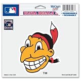 Cleveland Indians Mascot 5x6 Cling Decal