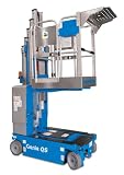 Genie QS-12R QuickStock Retail Aerial Work Platforms with Stockpicker Rear Parcel Tray, 208