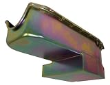 1980-85 CHEVY SMALL BLOCK 283-305-327-350-400 IMCA CIRCLE TRACK RACING OIL PAN - ZINC