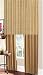 Taylor BLACKOUT Textured Thermal Insulated Rod Pocket Curtain PAIR 84'' x 84'' long - Caramel Image