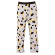 Hockey Pucks Figural Novelty Print Jersey cotton pants for lounging, sleep, sports. Unisex relaxed fit, available in 3 Youth sizes, exposed elastic waist