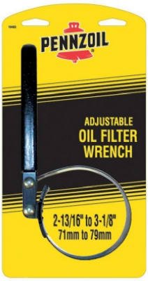 Custom Accessories 19402 Small Pennzoil Oil Filter Strap Wrench - Quantity 6