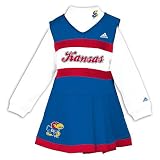 adidas Kansas Jayhawks Girls Toddler Jumper/Turtleneck Set 4T