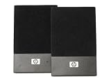 New HEWLETT PACKARD HP Volume Wired Sleek Shape Stereo DVD Digital Audio Thin USB Powered Speakers