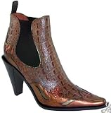 Donald Pliner Visit Women's Western Ankle Bronze Heel Boots