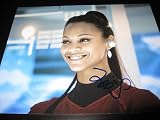ZOE SALDANA SIGNED AUTOGRAPH 8x10 PHOTO STAR TREK PROMO IN PERSON COA AUTO G - Autographed NHL Photos
