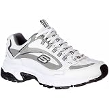 Skechers Men's Stamina Nuovo Jogger,White,8.5 M US