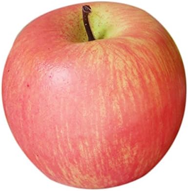 Christmas Home Table Furnishing Artificial ApplePlastic Garden Decorative Fruit Color:Pink