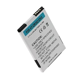 HTC OEM BTR-6200B BATTERY Droid Eris 6200 Incredible