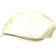 New Cotton Linen Duck Bill Lined Ivy Cab Cap Hat Medium Large Natural