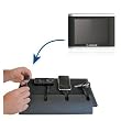 Gomadic Universal Charging Station - tips included for Amcor Navigation GPS 3600 3600B and many other popular devices