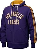 Los Angeles Lakers Purple Adidas Springfield Originals Full-zip Hooded Fleece Sweatshirt (3x) (4X)