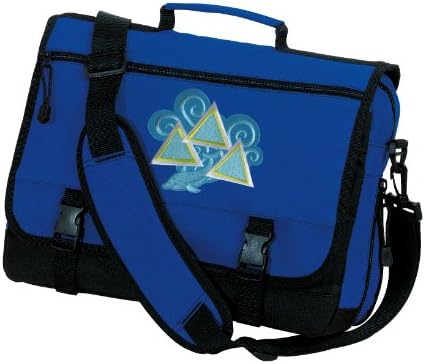Tri Delta Dolphin Design Messenger Bag NCAA Tri Delta School Bag or Briefcase Travel Bags