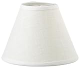 Oriva 16-17-90 Lampenschirm, H 12cm, B 17cm, Ring