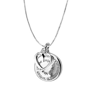 Buy Sterling Silver The Story of Friendship is Written on the Pages of the Heart and I am a Better Me... by Amazon.com Collection