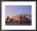 Opera House and Harbour Bridge, Sydney, New South Wales, Australia Scenic Framed Art Poster Print by Sergio Pitamitz, 22x18