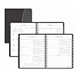 AT-A-GLANCE Executive Weekly/Monthly Planner, 6-7/8 x 8-3/4, Black