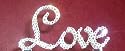 Love Crystal Wedding Cake Topper Swarovski