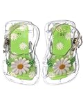 Daisy Ribbon Jelly Sandals by Goldbug