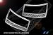 SES Trims Chrome ABS Headlight Trim Covers Chevrolet Tahoe 2007 to 2008