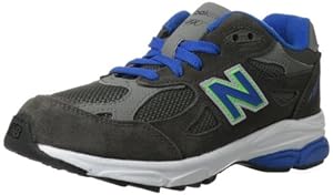 New Balance KJ990 Pre Running Shoe (Little Kid),Grey/Blue,11 M US Little Kid