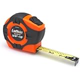 Lufkin PQR1312  Quickread Power Return Tape, 3/4-Inch by 12-Feet, Hi-Viz Orange