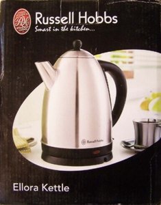1.7 liter STAINLESS STEEL KETTLE BY RUSSELL HOBBS