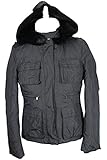 Armani Jeans Grey Women's Rabbit Jacket Size 10 US Regular