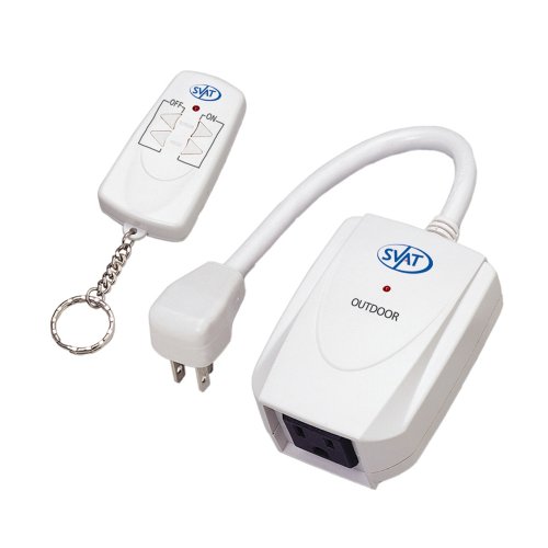 SVAT WRC101 Wireless Outdoor Remote Control Power Outlet