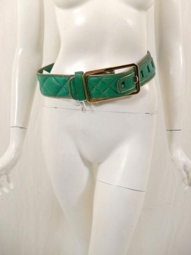 3.1 Phillip Lim womens emerald leather belt S