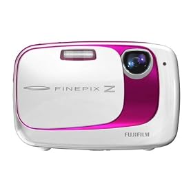 Fujifilm FinePix Z35 Digital Camera - White/Pink (10MP, 3x Optical Zoom) 2.5 inch LCD