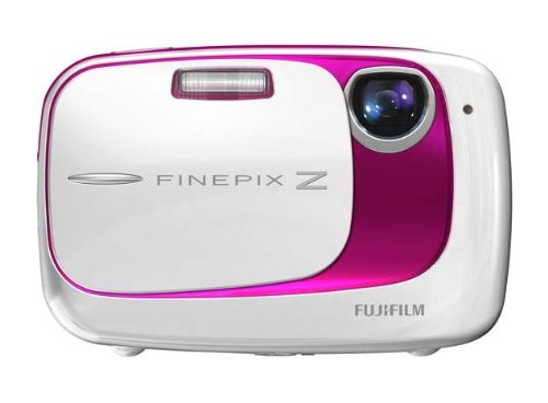 Fujifilm FinePix Z35 Digital Camera - White/Pink (10MP, 3x Optical Zoom) 2.5 inch LCD