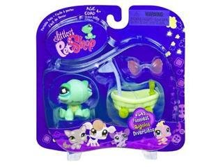 Childrens Toyshop  Toys : Littlest Pet Shop Turtle and Scooter