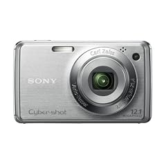 Sony W-Serie DSC-W220S Digitalkamera (12 Megapixel, 4-fach opt. Zoom, 6,9 cm (2,7 Zoll) Display, Bildstabilisator) Silber