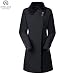 Tuja Trench Coat - Women's Black SM by Mountain Hardwear