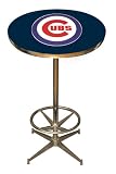 Imperial Chicago Cubs Licensed Pub Table