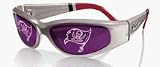 Tampa Bay Buccaneers Titan Sunglasses (Pewter Red Tip) by Jax