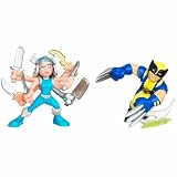 Marvel Super Hero Squad Action Figure 2-Pack - Wolverine and SpiralIMAGE