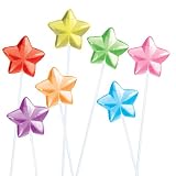 Solid Star Twinkle Pops Assorted 7 Flavors (Pack of 120)