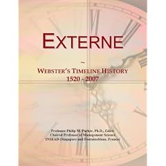 Externe: Webster's Timeline History, 1520 - 2007