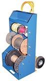Vestil WIRE-D-WHK Portable Wire Reel Caddy w/ Caster & Handle - B0027YIME8