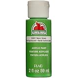 Plaid 20491 Apple Barrel 2-Ounce Acrylic Paint, Neon Green