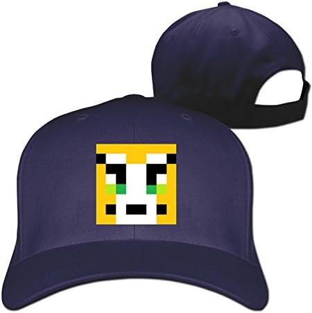 Youth Reborn Stampy Cat Face Logo Adjustable Snapback Hip-hop Baseball Cap