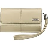 BlackBerry 8900,95XX,8520 Leather Folio (Sandstone)