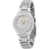 Callaway Ladies Round Glitz Dial Watch With Two Tone Bracelet