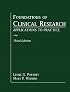 Foundations of Clinical Research: Applications to Practice (3rd Edition) (Foundations Of Clinical Research)