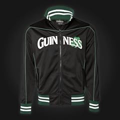 Guinness Black Shamrock Tracksuit Top